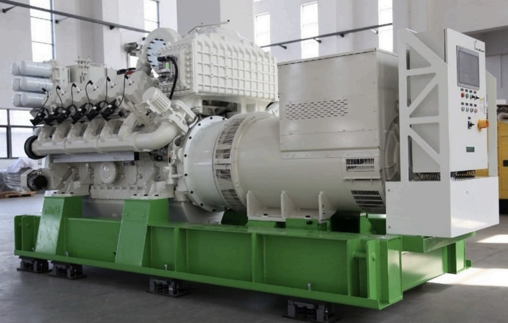 Industrial reciprocating engine