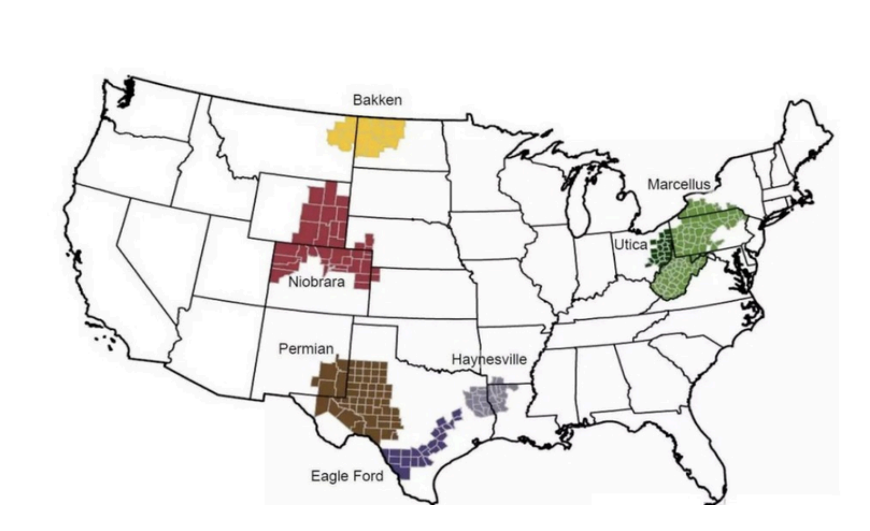 U.S. Natural Gas Basins